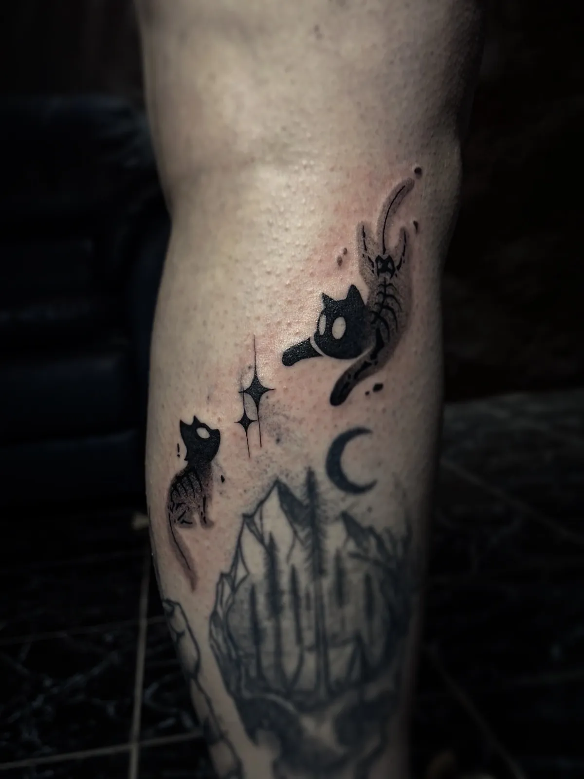Blackwork ilustrativo - Dualidad